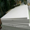 Valkoinen vaalea PVC-vaahtolevy näyttelytaululle
